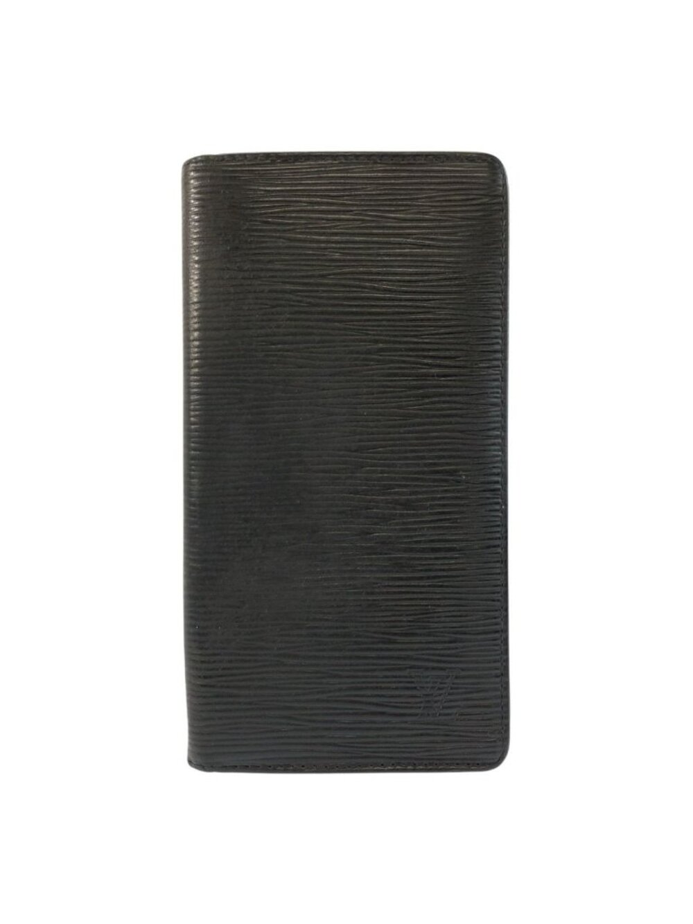 Louis Vuitton Epi Porto Cartes Credit Noir Black Leather Wallet Billfold